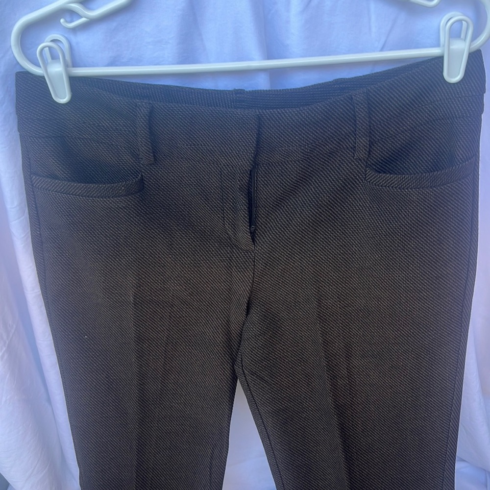 Brown and black winter trousers 10P